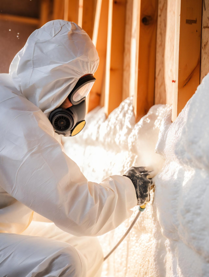 Spray foam removal form